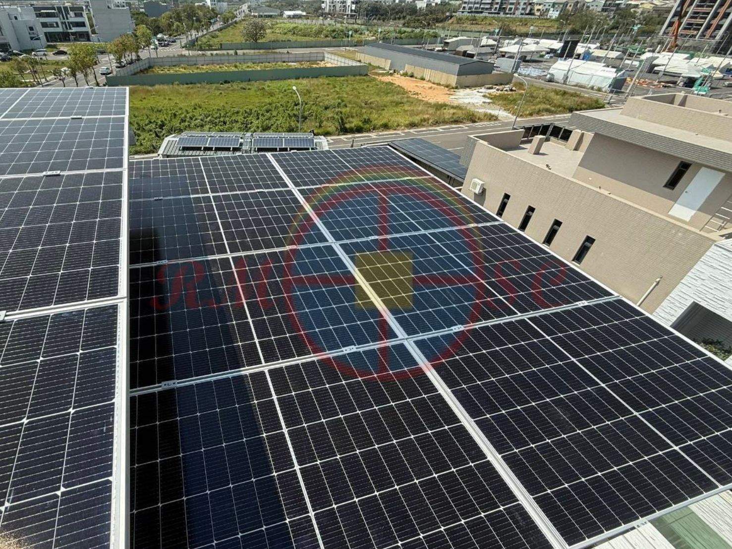 嘉義市西區民宅屋頂完工